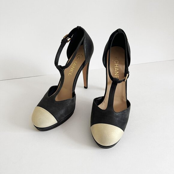 CHANEL - Authentic High Heels SALOMES G30444 - Picture 4 of 10